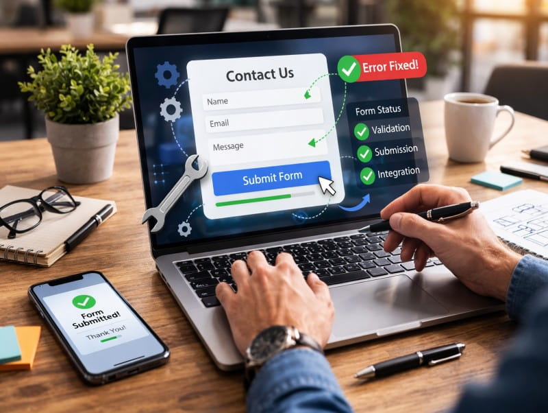How to Fix Broken Website Forms (and Stop Losing Leads)